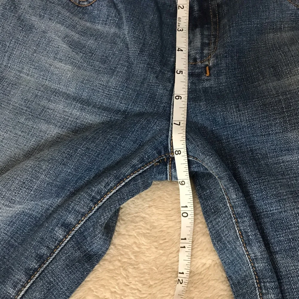 Willi Smith Wide Leg Blue Jeans - Size 4 - Picture 9 of 11